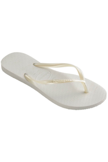 Havaianas, Slim, Klipklapper, White