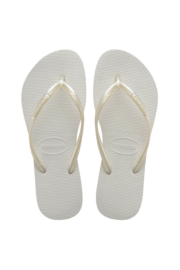 Havaianas, Slim, Klipklapper, White