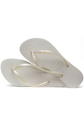 Havaianas, Slim, Klipklapper, White