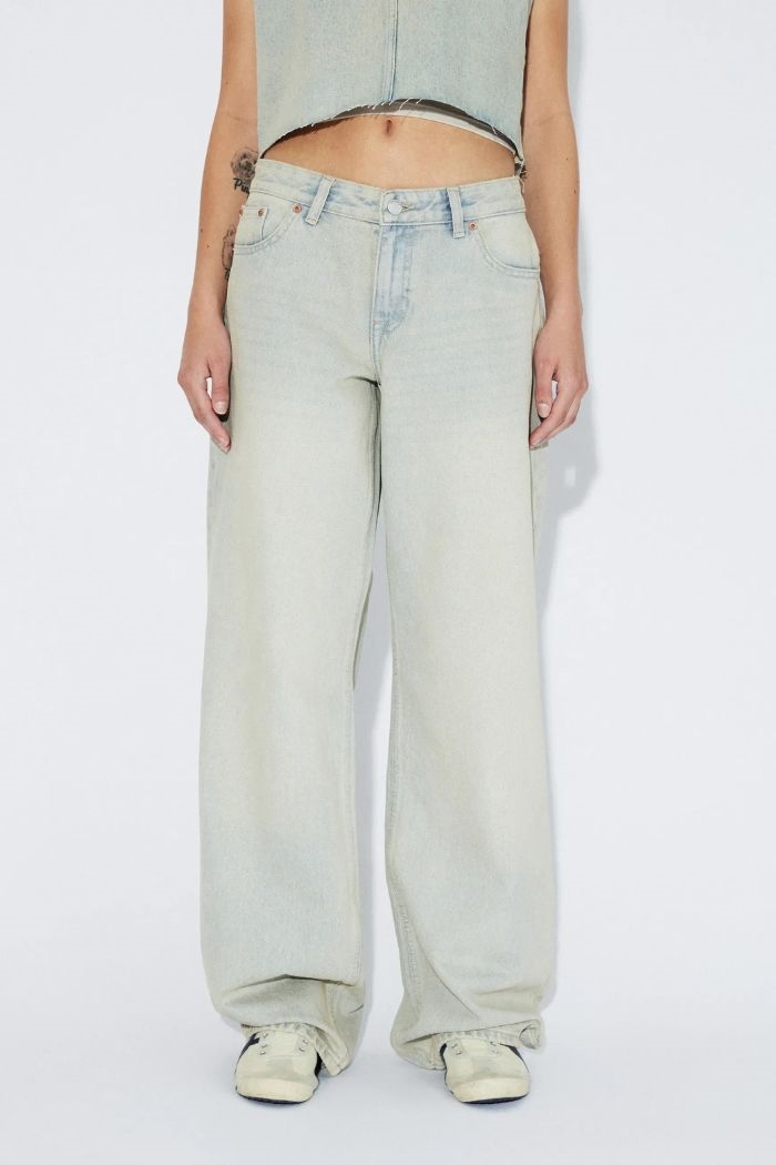 Dr. Denim, Hill Low Relaxed, Stream Light Sand