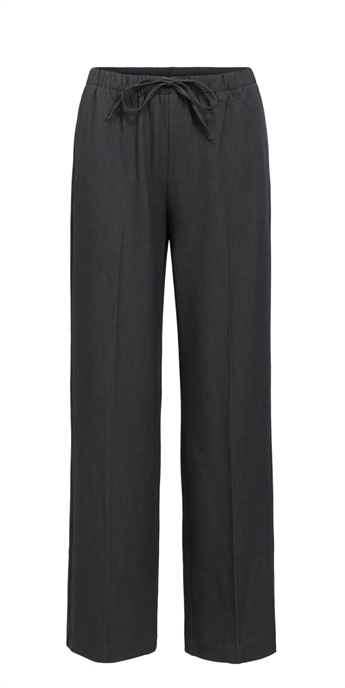 Liza Pants, Dark Grey Melange
