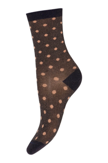 MP Denmark, Donna glitter socks, Dark Purple