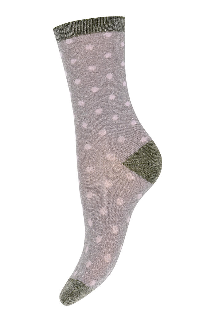 MP Denmark, Donna glitter socks, Agave Green