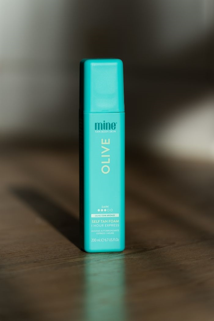 Minetan, Express Self Tan Mousse, Olive