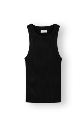 Norr, Sherry, knit tank top, Black