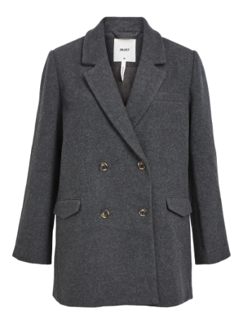 Blazer jacket, Dark Grey Melange