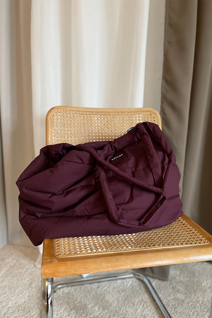 RESUMÉ X COLLECTED, Leona, Bag, Burgundy, LIMITED EDITION