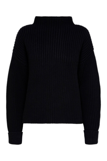 Selected Femme, Selma, Knit Pullover, Black