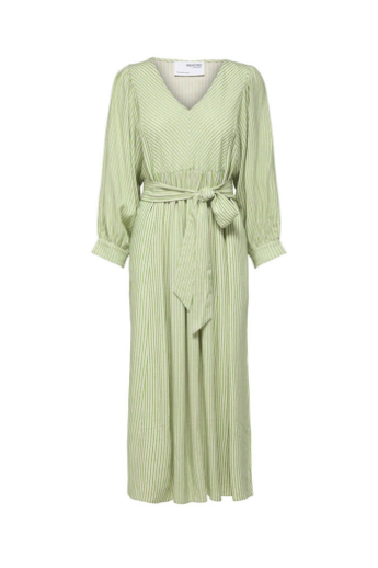Selected Femme, Geillis, 7/8 Midi dress, Green