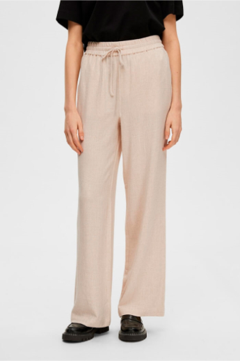 Selected Femme, Linen Pants, Sandshel