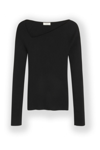 Norr, Sherry, Knit Top, Black