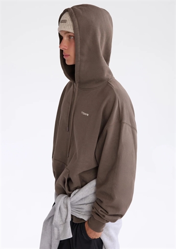 7 Days Active, Organic Hoodie, Major Brown