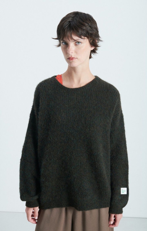 American Vintage, East18U, Pull Knit, Epicea Chine