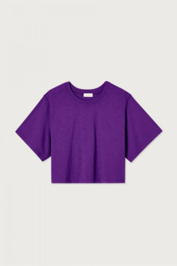 American Vintage, LAW02F, Tshirt, Ultra violet