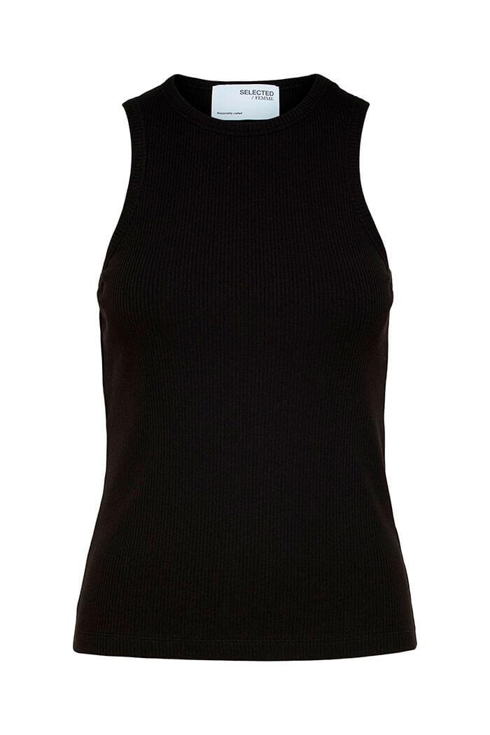 Selected Femme, Anna Tank Top, Black