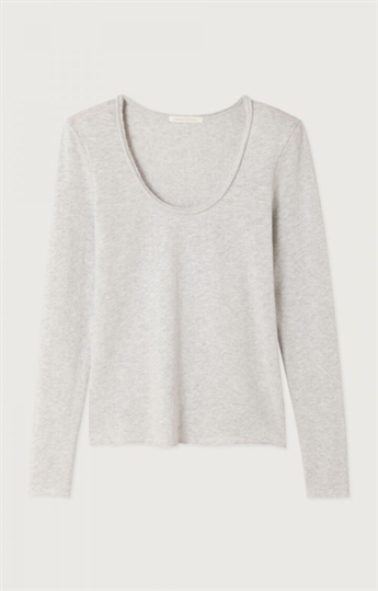 American Vintage, SON02HG, T-shirt, Arctic Melange