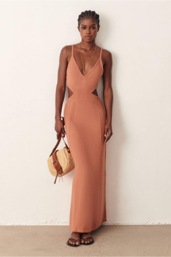 Ba&sh, Alula, Dress, Terracota
