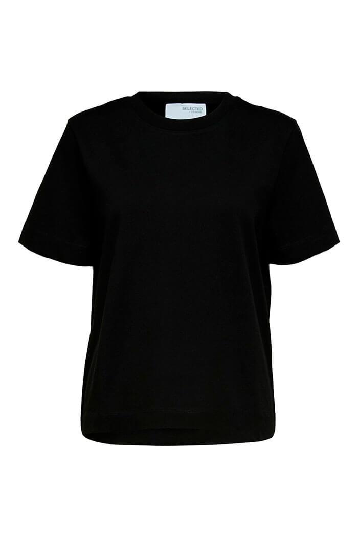 Selected Femme, Essential Boxy Tee, Black