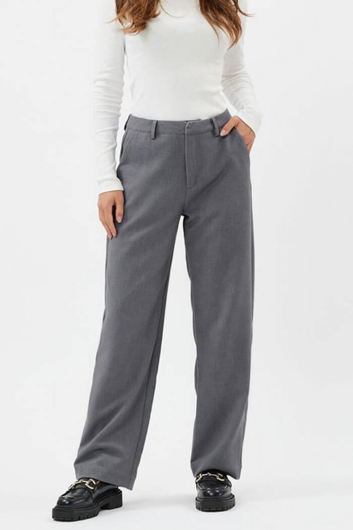 Moves, Classic Trousers, Grey Melange 