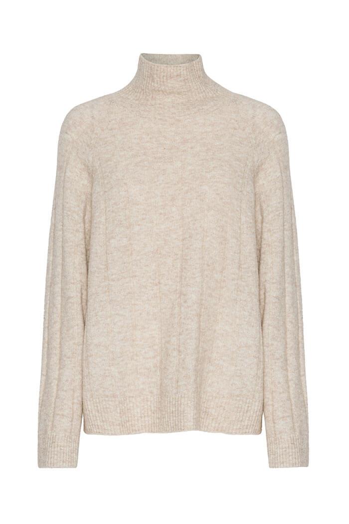  Basic Apparel, Claudine High Neck, Sand
