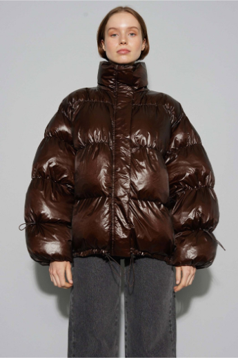 Oval Square, Active String Jacket, Dark Oak