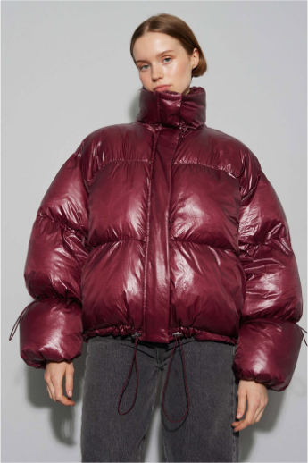 Oval Square, Active String Jacket, Windsor wine