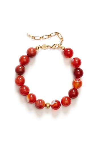ANNI LU, Caramel drops bracelet, gold