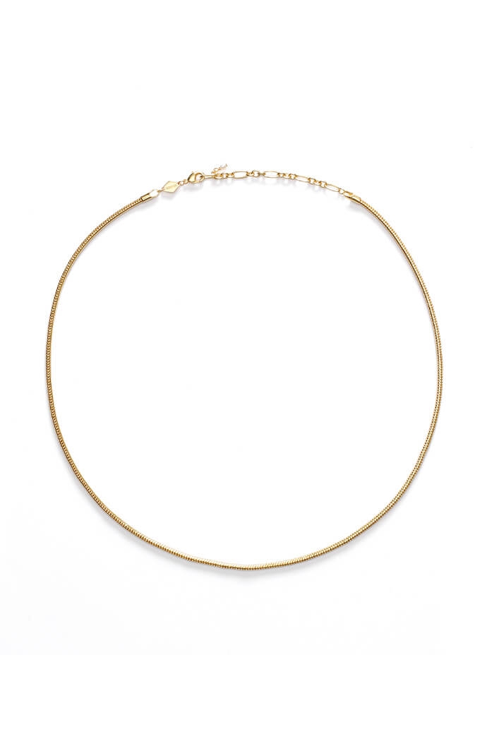 ANNI LU, Golden Mamba Necklace, gold