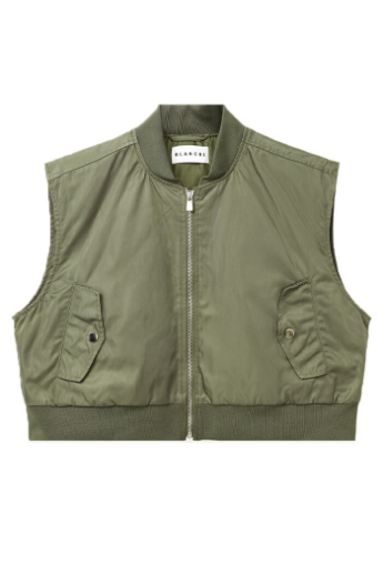 Blanche, Hybrid waistcoat, deep green