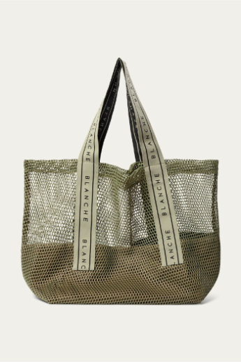Blanche, Tote Bag, Deep Lichen Green