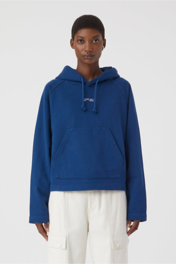Closed, Boxy hoodie, C95860, indigo blue 
