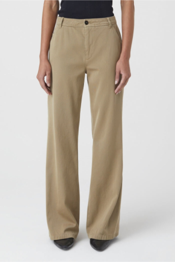 Closed, Cholet, Organic Cotton Pants, Brown marble