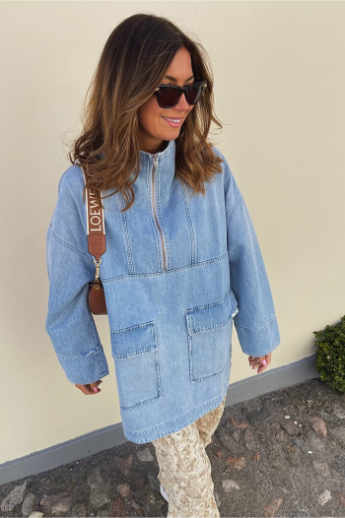 Closed, C94258, oversized denim shirt