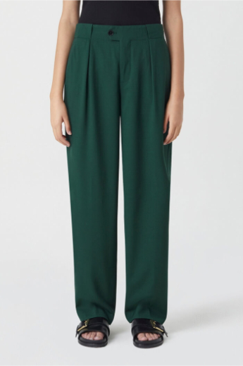 Closed, Mawson, Pants, C91308, Fern Green