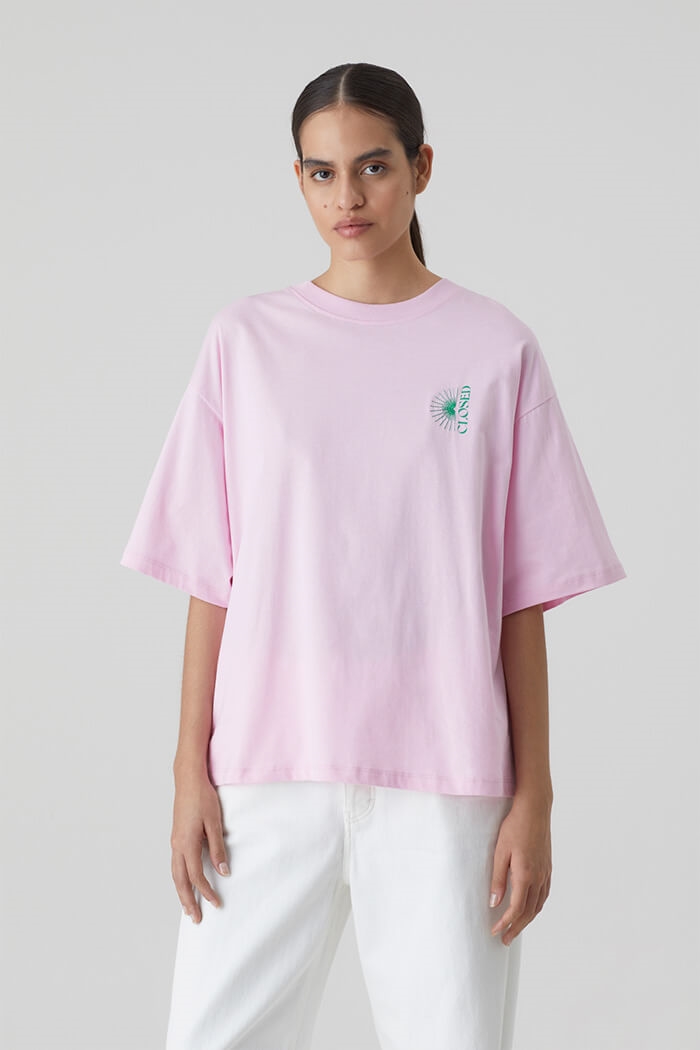Shop oversize t-shirt, C95448, pink