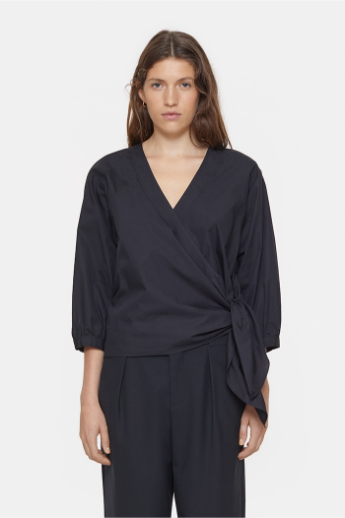Closed, Wrap top, C94371, Black