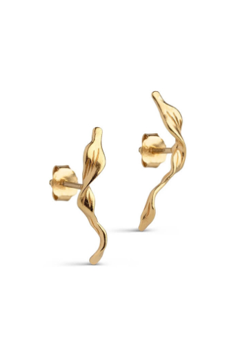 Enamel, Juno ørestikker, gold