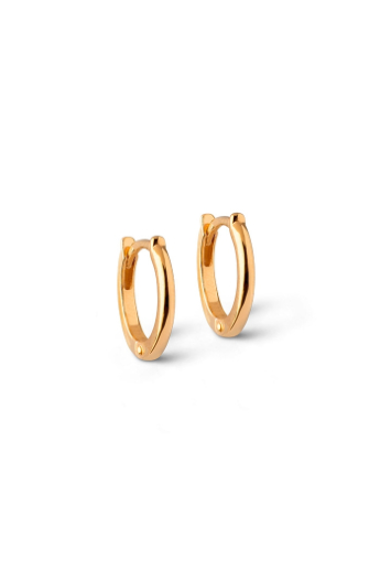 Enamel, Hoops classic gold, 8 mm 