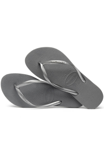 Havaianas, Slim, Klipklapper, Steel grey