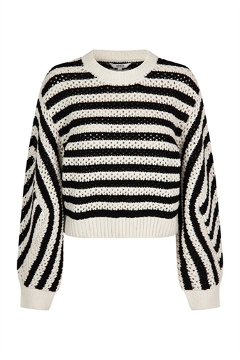 Kylo Stripe knit, Black sugar stripe