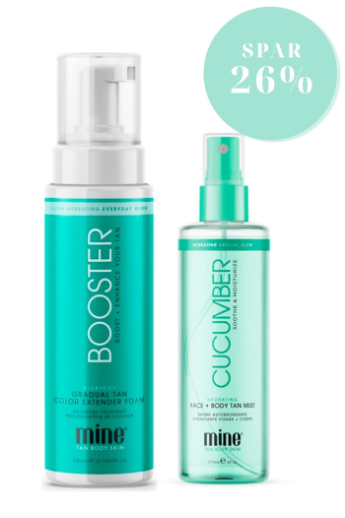 Minetan, Tan Booster & Cucumber sætpris