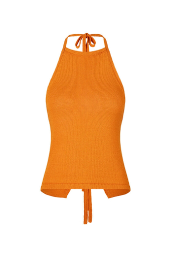 Modström, Josefine halterneck top, Dusty ombre