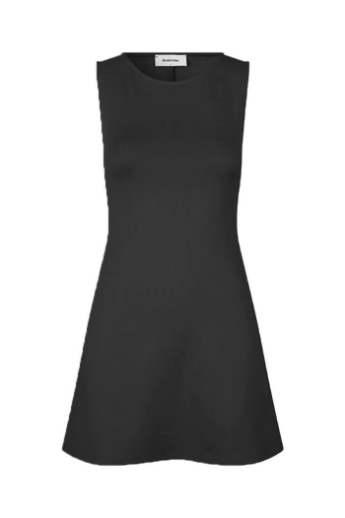 Modström, Josefine Tank flare dress, black