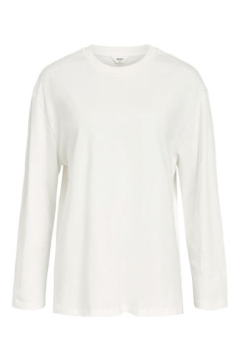 Lima L/S Oversized top, white