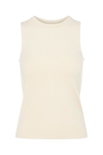 Ribbed, Tank top, Sandshell