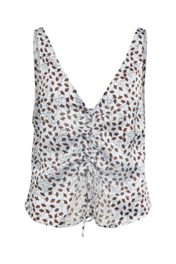 Kaya satin top, Flower