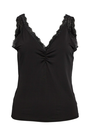 Leena, Strap lace, Black