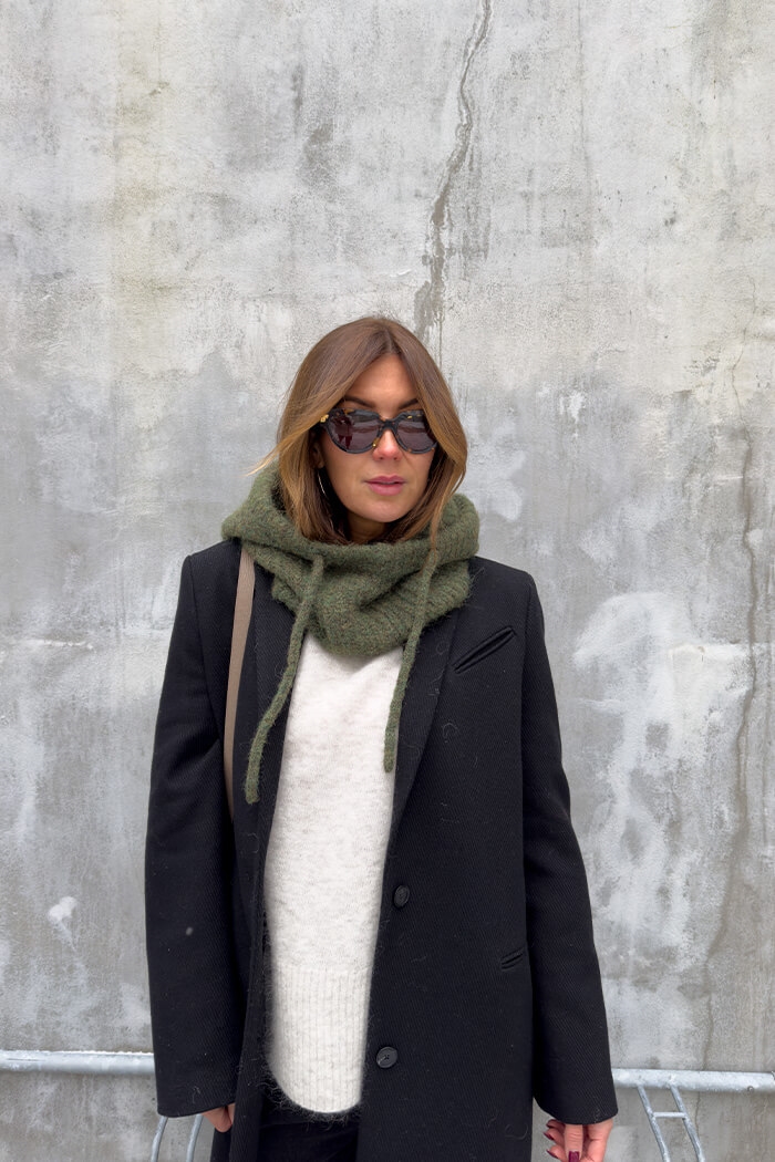 Knit Balaclava, Duffel bag