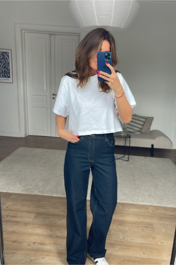 Object, Sava HW Straight Jeans, Dark Blue