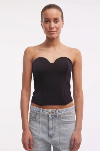 Oval Square, Town top, Black